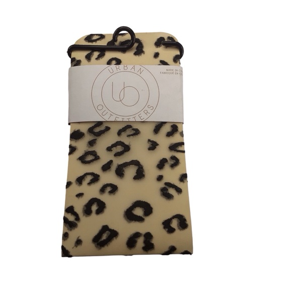 Urban Outfitters Leopard Print Sheer Tights S/M - Picture 3 of 4